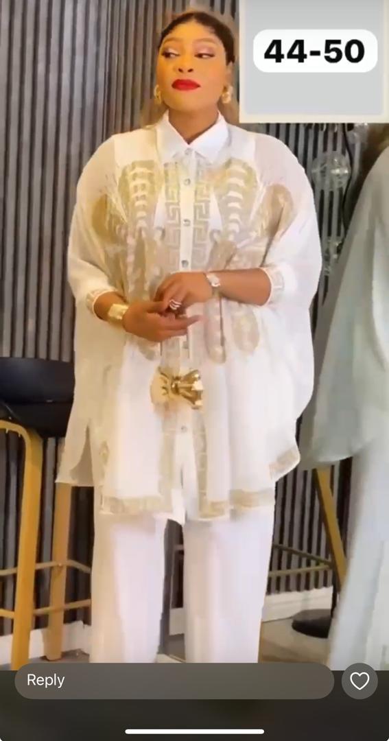 Two pieces outing wear. Lovely sizes 44 to 50 available